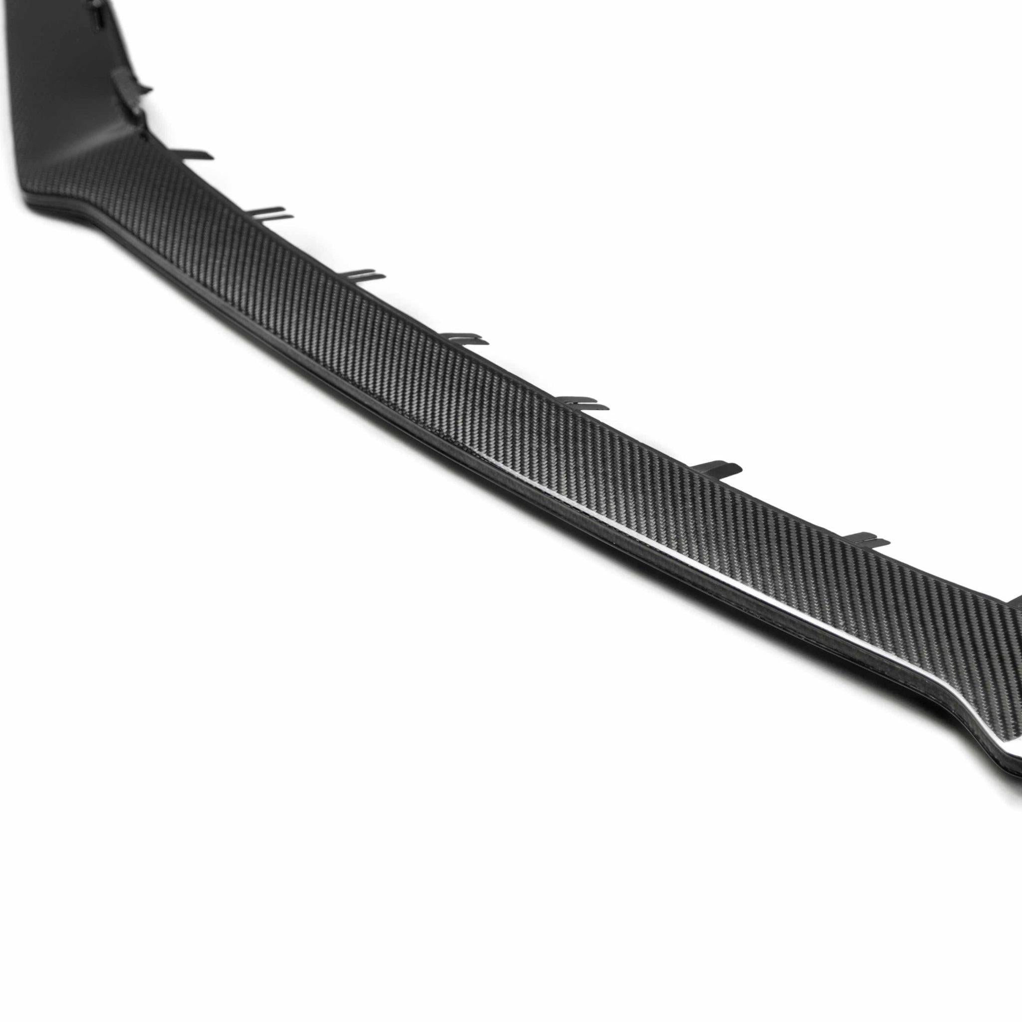 Seibon OEM-Style Carbon Fiber Front Lip Honda Civic Type R 2017-2021 | FL17HDCVR-OE