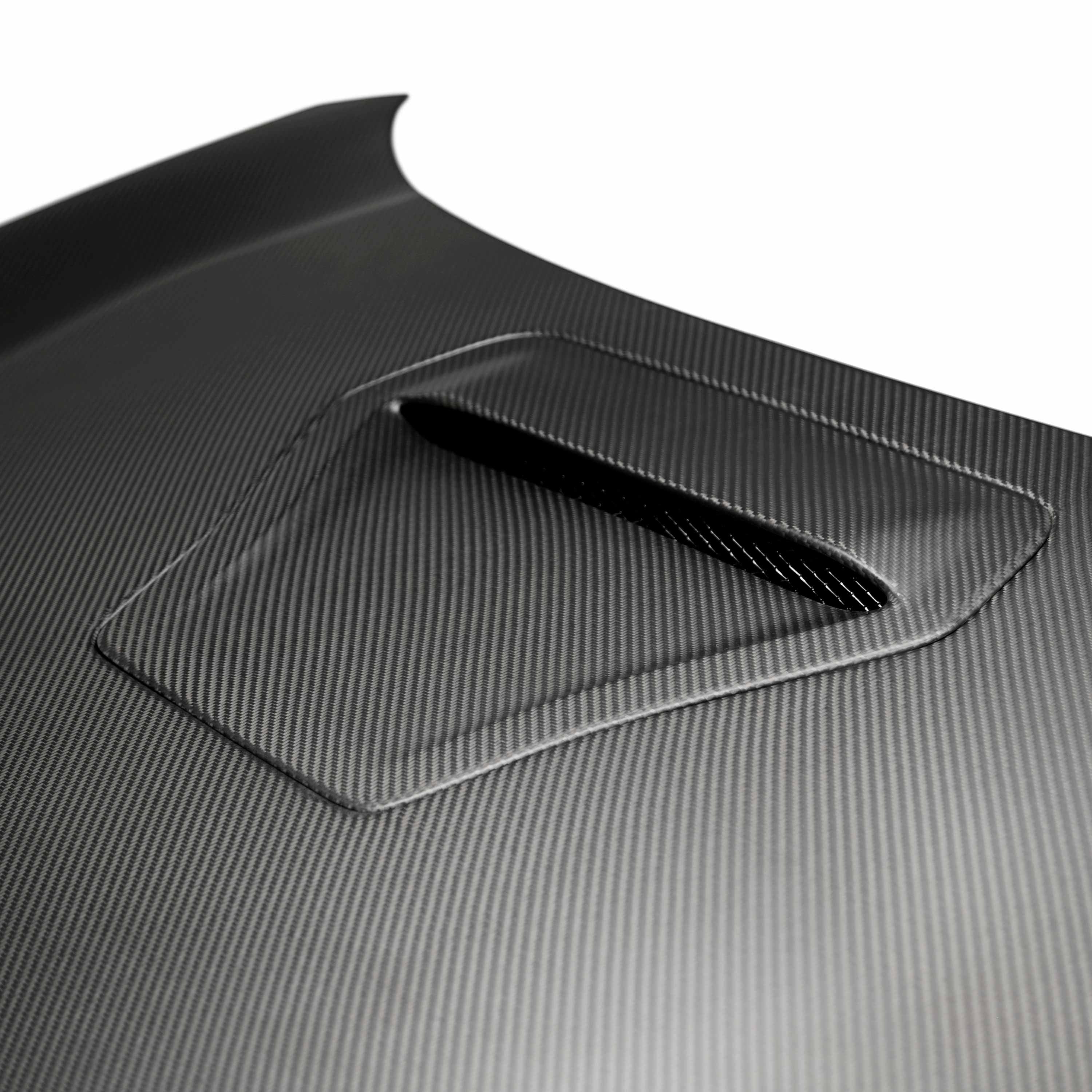 Seibon OEM-Style Dry Carbon Fiber Hood Honda Civic Type R 2017-2021 | HD17HDCVR-OE-DRY