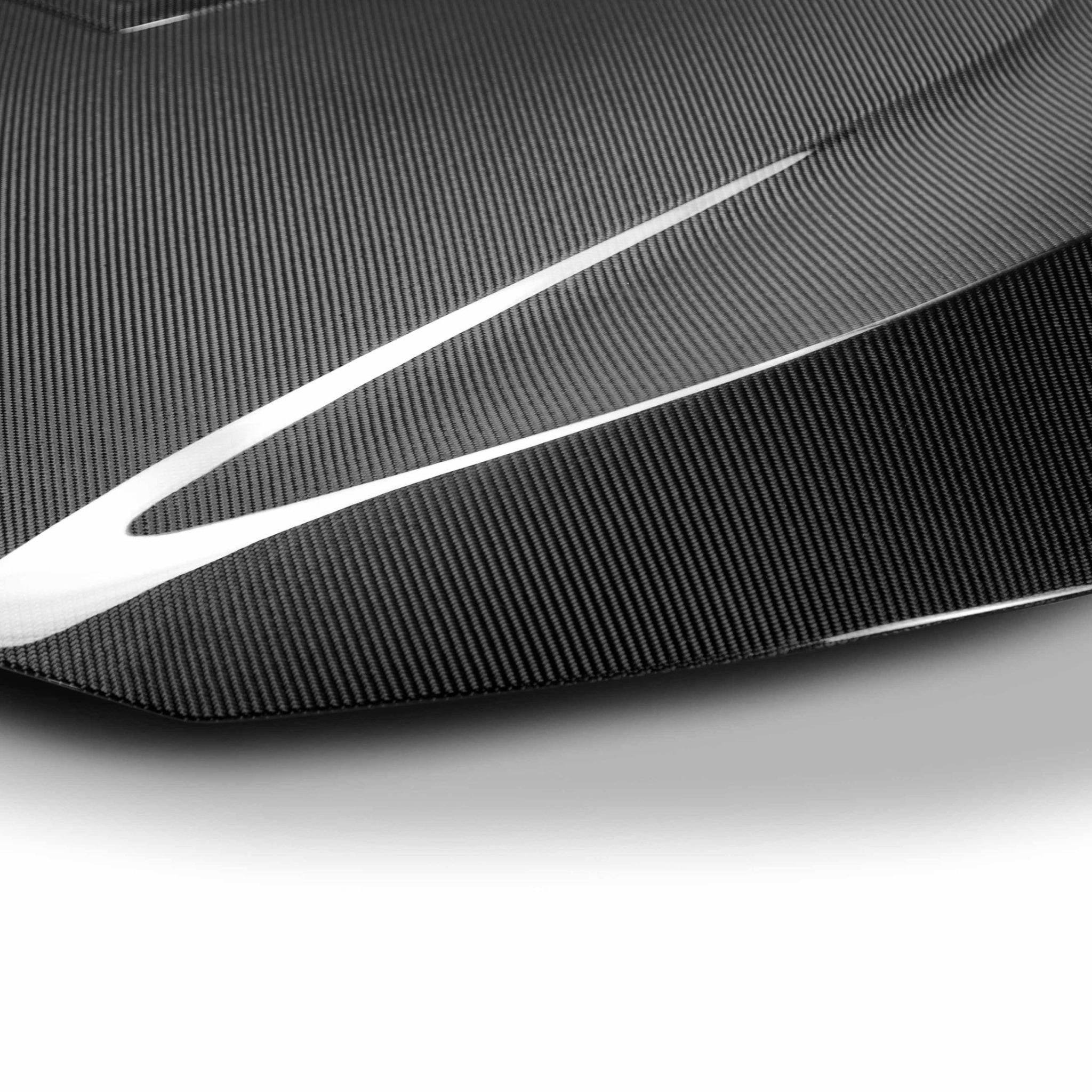 Seibon TR Style Carbon Fiber Hood Honda Civic Coupe/Sedan/Hatchback 2016-2021 | HD16HDCV-TR