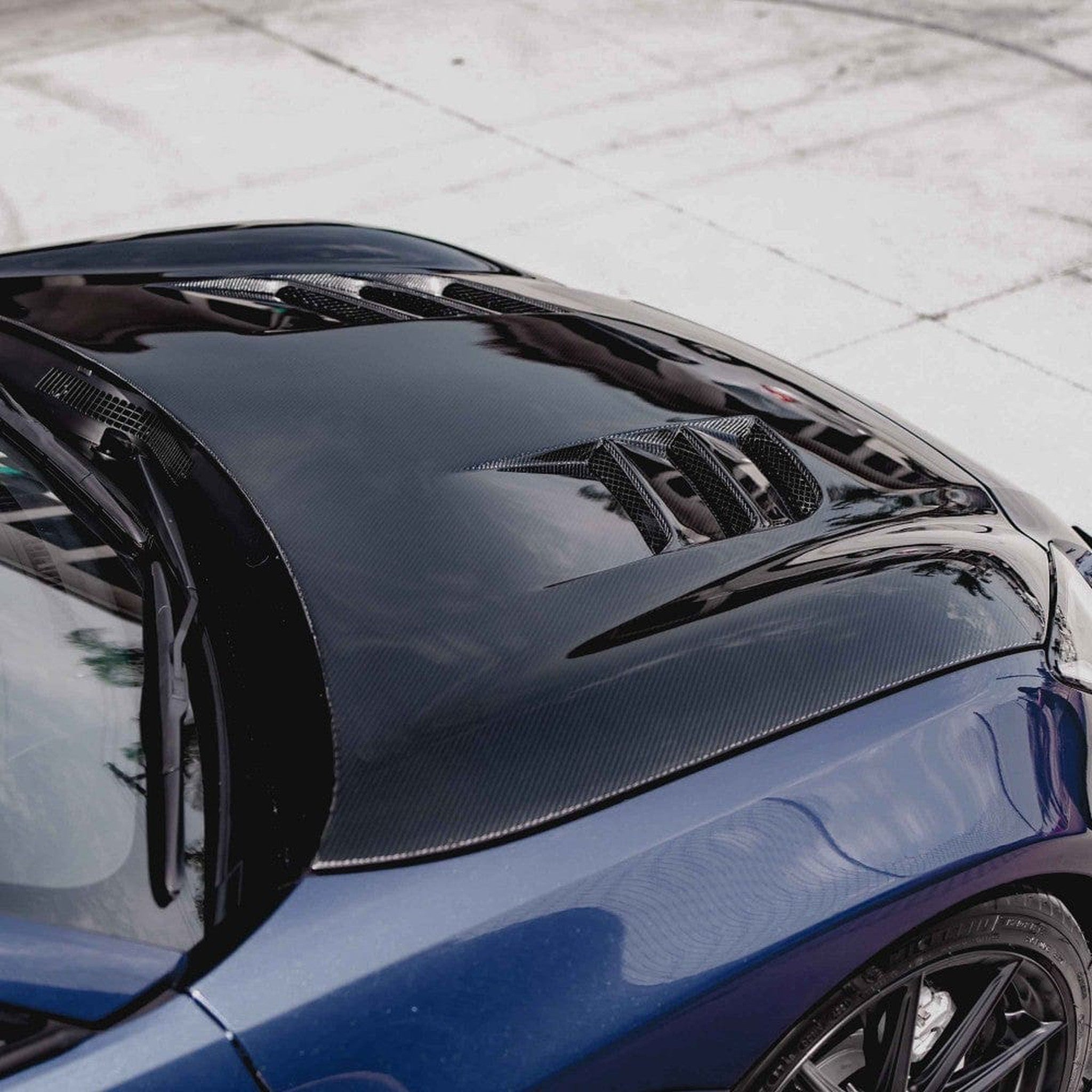 Seibon TS-Style Carbon Fiber Hood 2022-2025 Toyota GR86 / Subaru BRZ | HD22TY86-TS