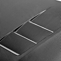 Seibon TS-Style Carbon Fiber Hood Honda Civic Coupe 2012-2013 | HD1213HDCV2D-TS