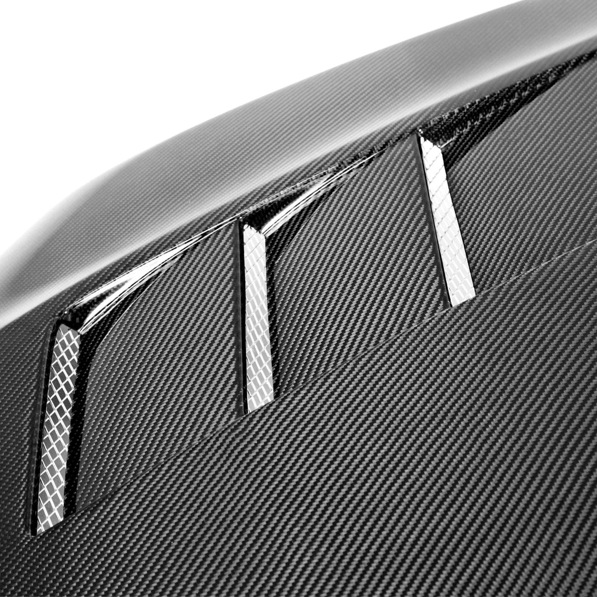 Seibon TS-Style Carbon Fiber Hood Honda Civic Coupe 2012-2013 | HD1213HDCV2D-TS