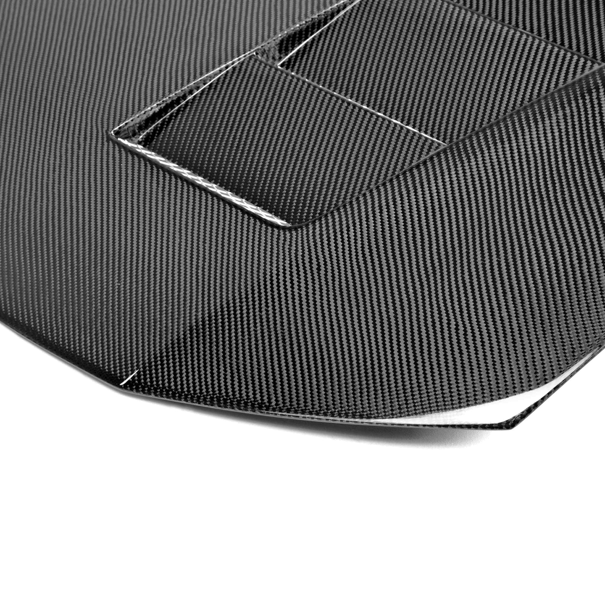 Seibon TS-Style Carbon Fiber Hood Honda Civic Coupe 2012-2013 | HD1213HDCV2D-TS