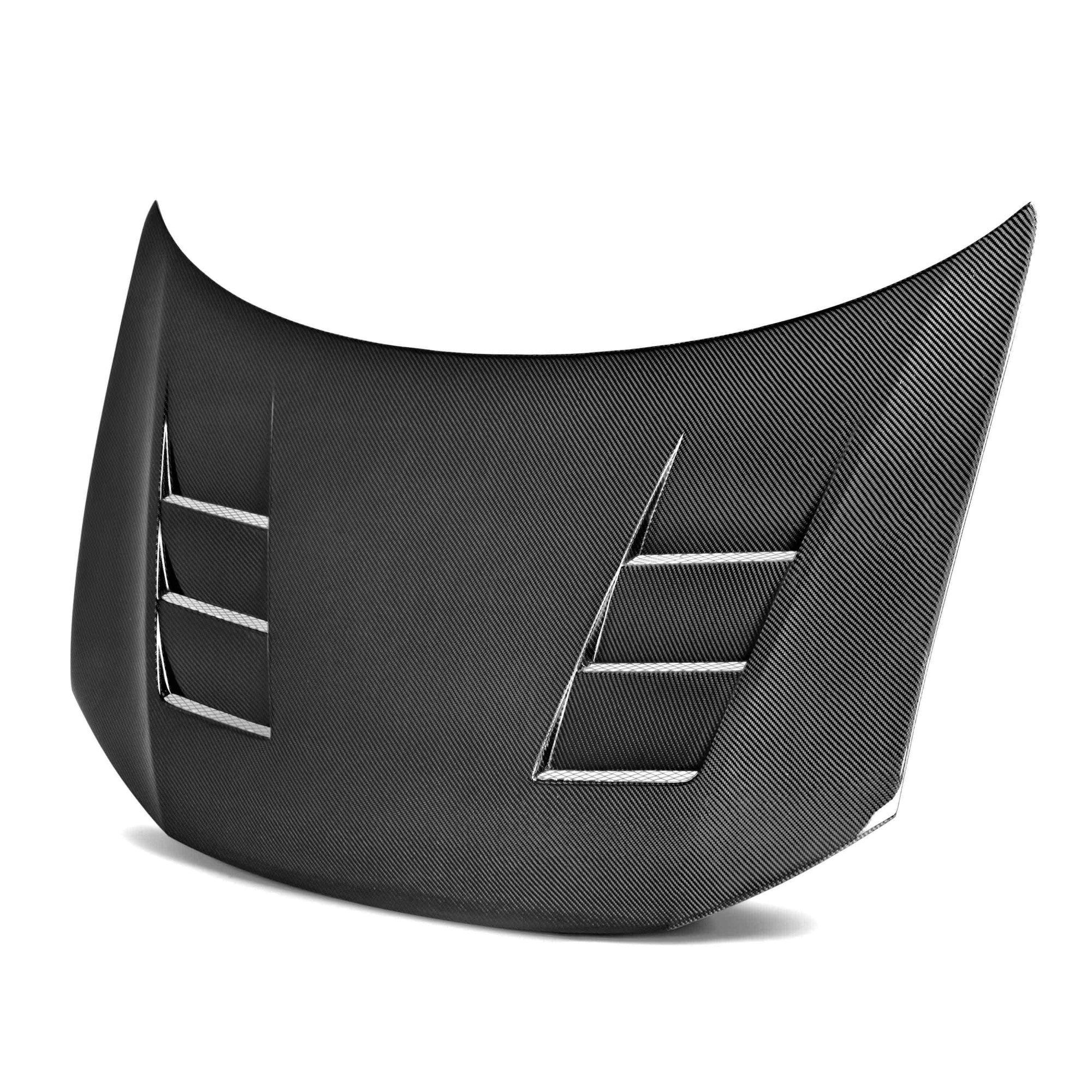 Seibon TS-Style Carbon Fiber Hood Honda Civic Coupe 2012-2013 | HD1213HDCV2D-TS