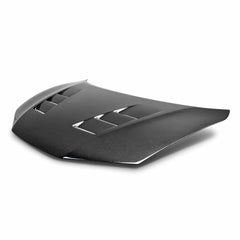 Seibon TS-Style Carbon Fiber Hood Honda Civic Coupe 2014-2015 | HD14HDCV2D-TS