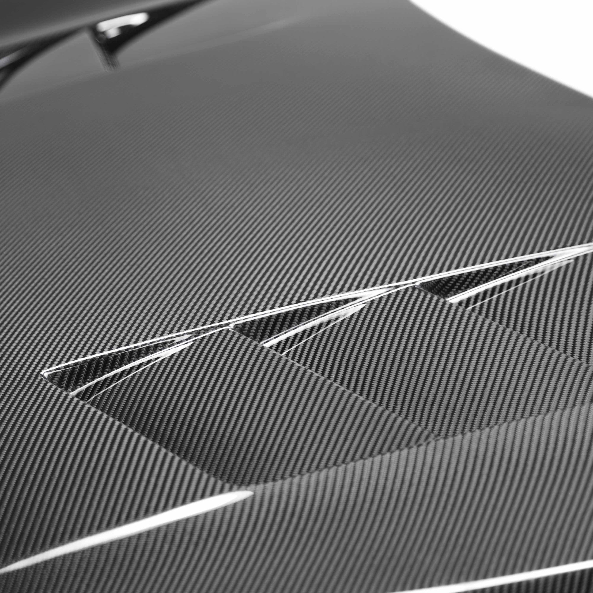 Seibon TS-Style Carbon Fiber Hood Honda Civic Coupe/Sedan/Hatchback 2016-2021 | HD16HDCV-TS