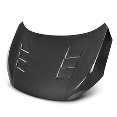 Seibon TS-Style Carbon Fiber Hood Honda Civic Coupe/Sedan/Hatchback 2016-2021 | HD16HDCV-TS
