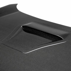 Seibon TSII Style Carbon Fiber Hood Honda Civic Type R 2017-2021 | HD17HDCVR-TSII