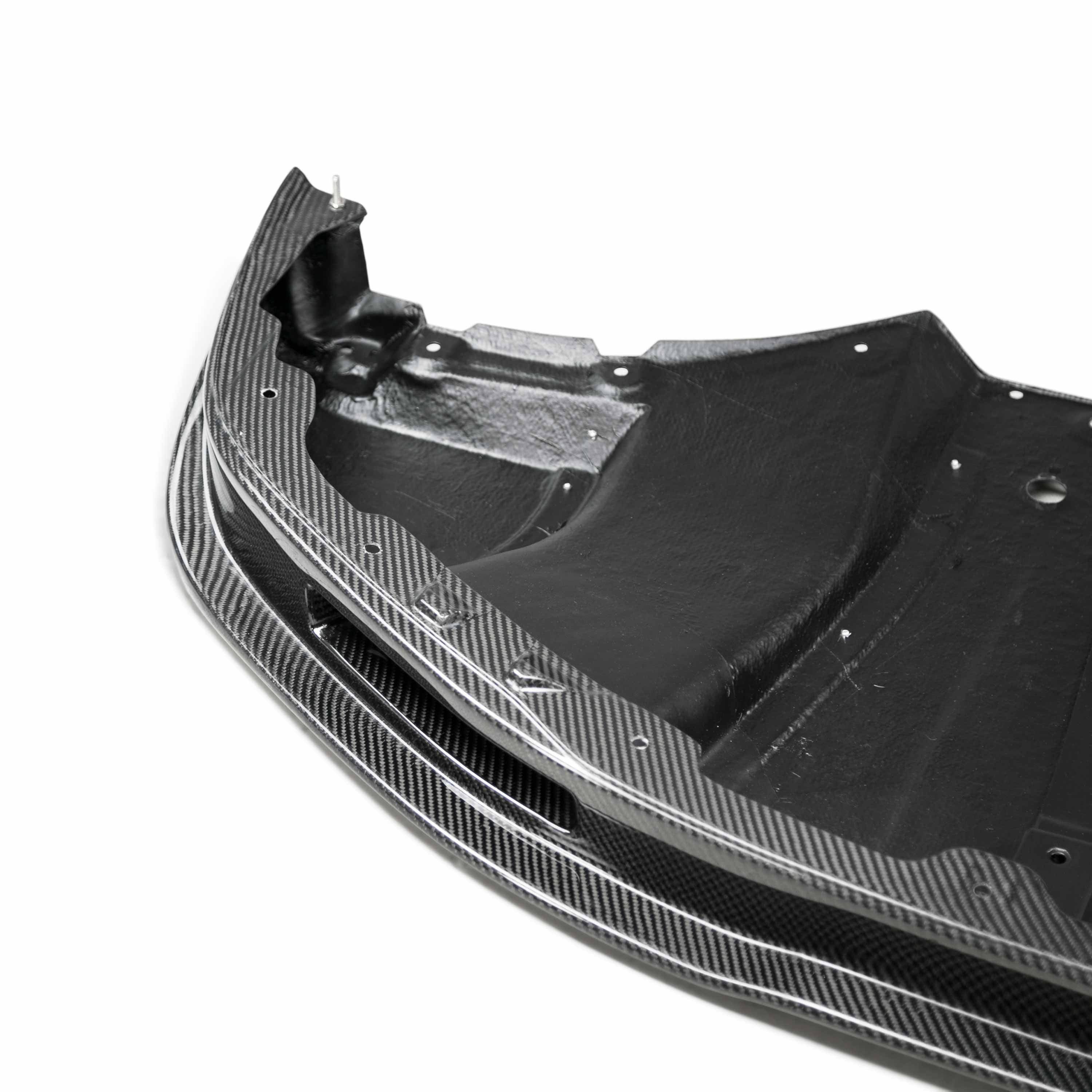 Seibon VS-Style Carbon FIber Front Lip Nissan GT-R R35 2012-2014 | FL1213NSGTR-VS