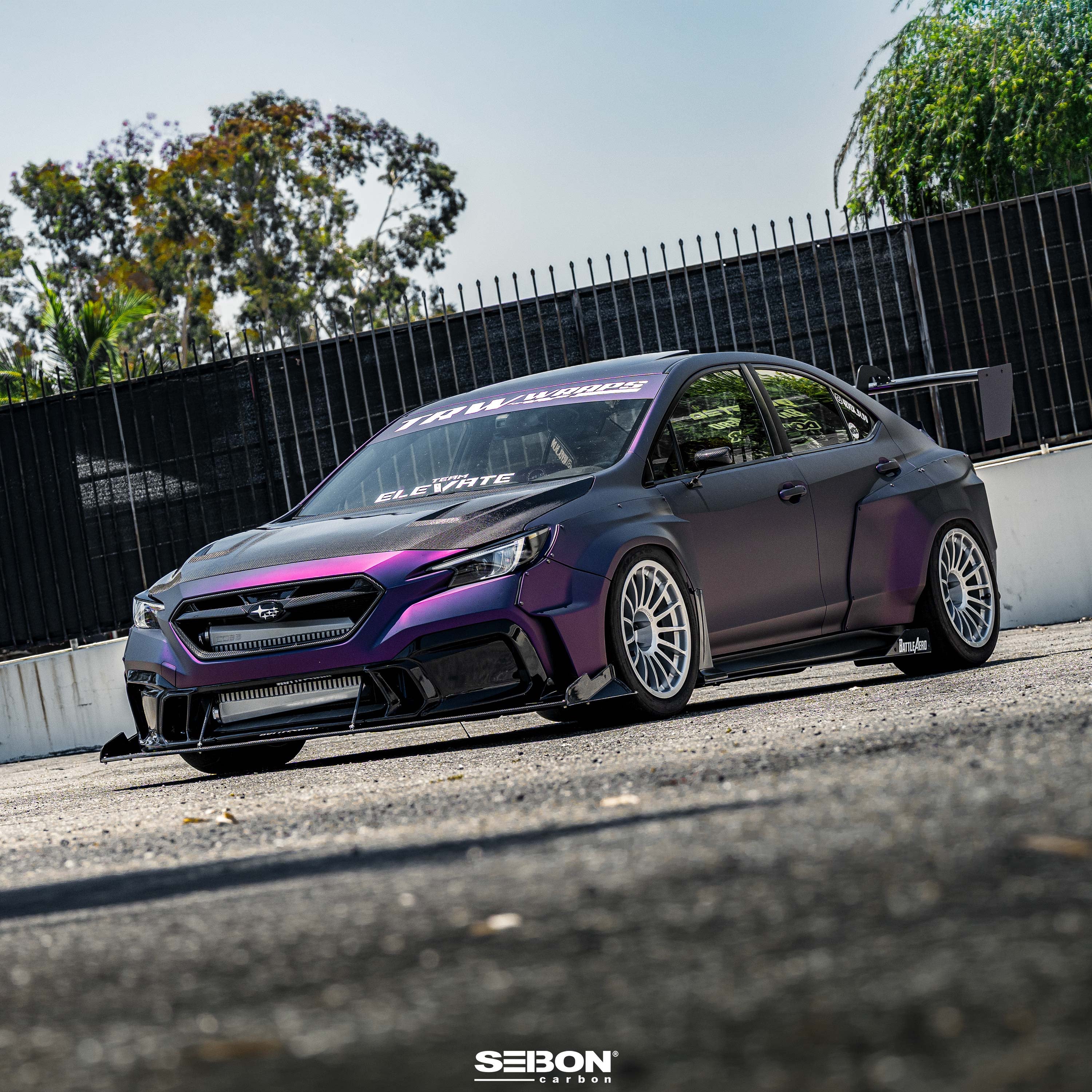 Seibon VSII-Style Carbon Fiber Hood Subaru WRX 2022-2026 | HD22SBIMP-VSII