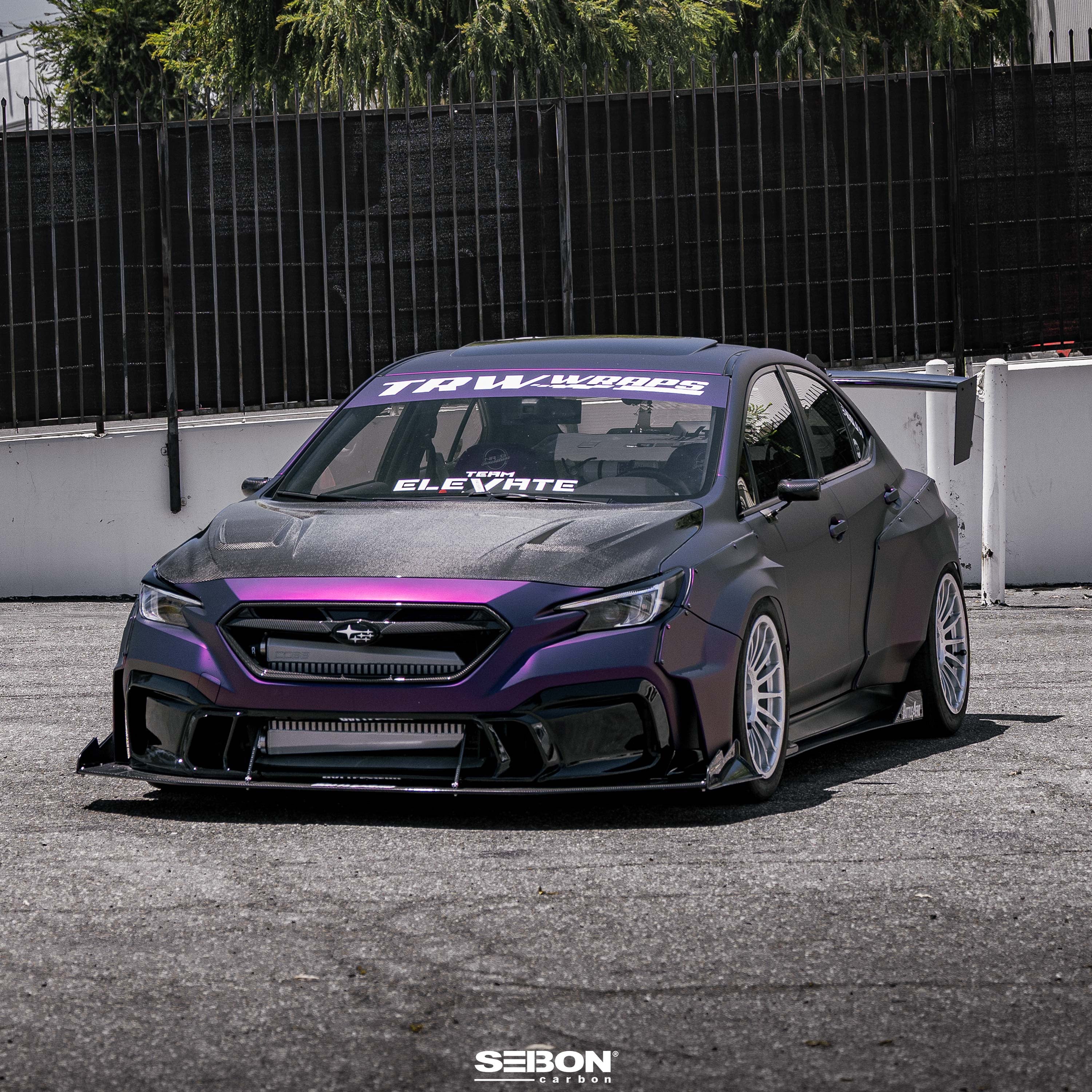 Seibon VSII-Style Carbon Fiber Hood Subaru WRX 2022-2026 | HD22SBIMP-VSII