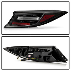 Spyder Apex Full LED Tail Lights Black Subaru BRZ / Toyota GR86 2022-2025 | 5088918