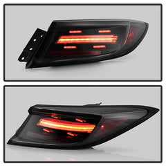 Spyder Apex Full LED Tail Lights Black Subaru BRZ / Toyota GR86 2022-2025 | 5088918