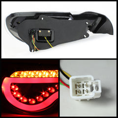 Spyder Light Bar LED Tail Lights Black Scion FR-S 13-16 / Subaru BRZ 13-20 | 5072009