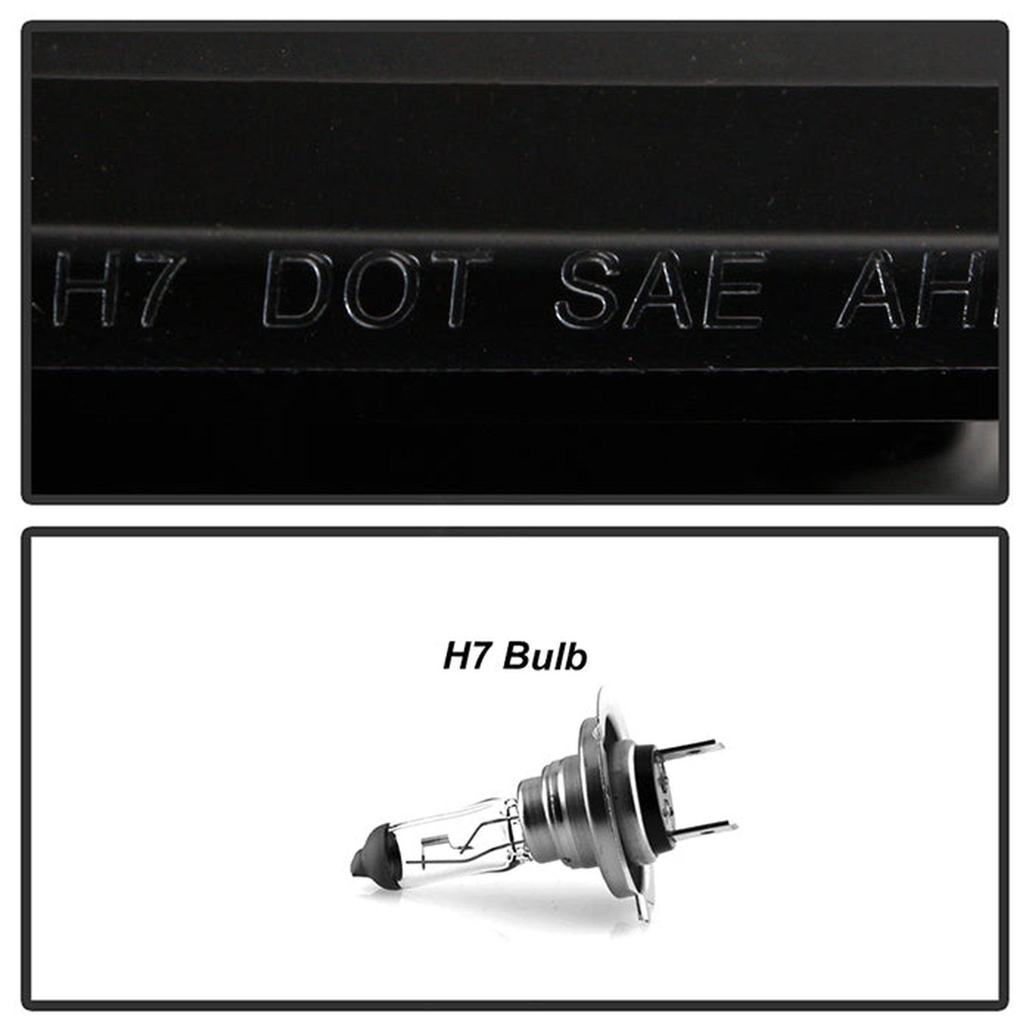 Spyder Halogen Model Projector Headlights Black Subaru WRX / STI 1520