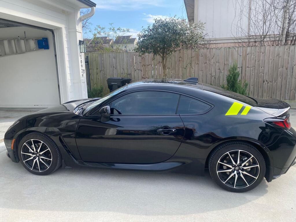 Sticker Fab 2024 Special Edition Style Rear Stripes 2022-2026 Subaru BRZ / Toyota 86