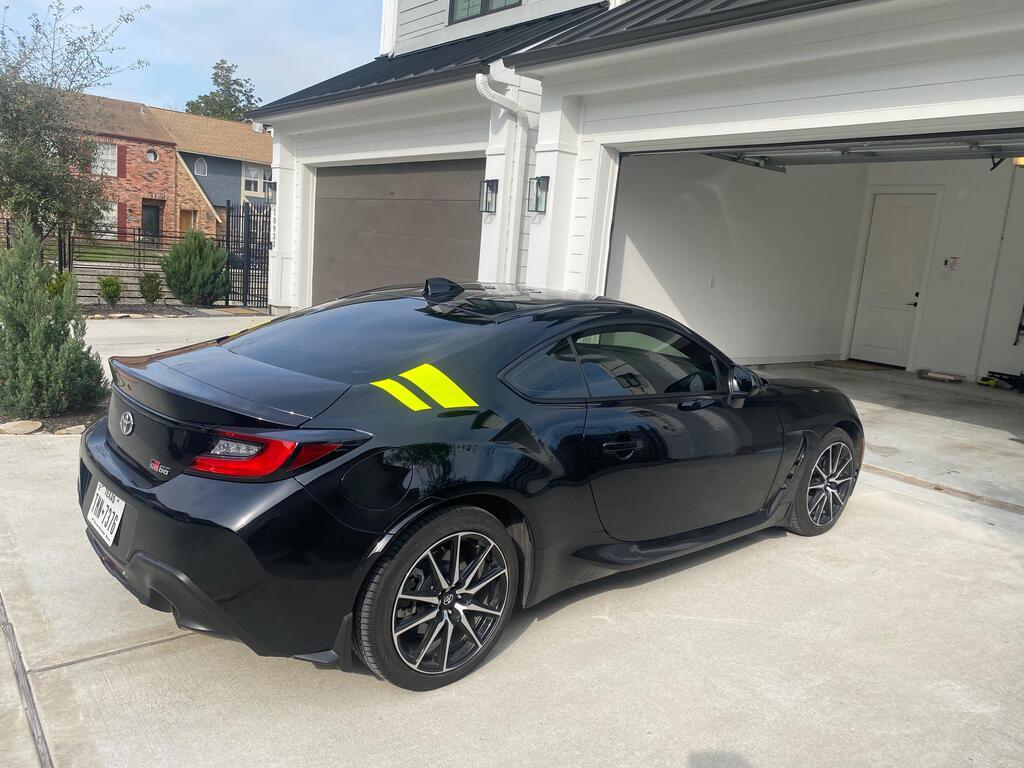 Sticker Fab 2024 Special Edition Style Rear Stripes 2022-2026 Subaru BRZ / Toyota 86