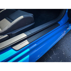 Sticker Fab 3D Carbon Door Sill Overlay Part 1 (Lower) - 2022-2026 BRZ / GR86