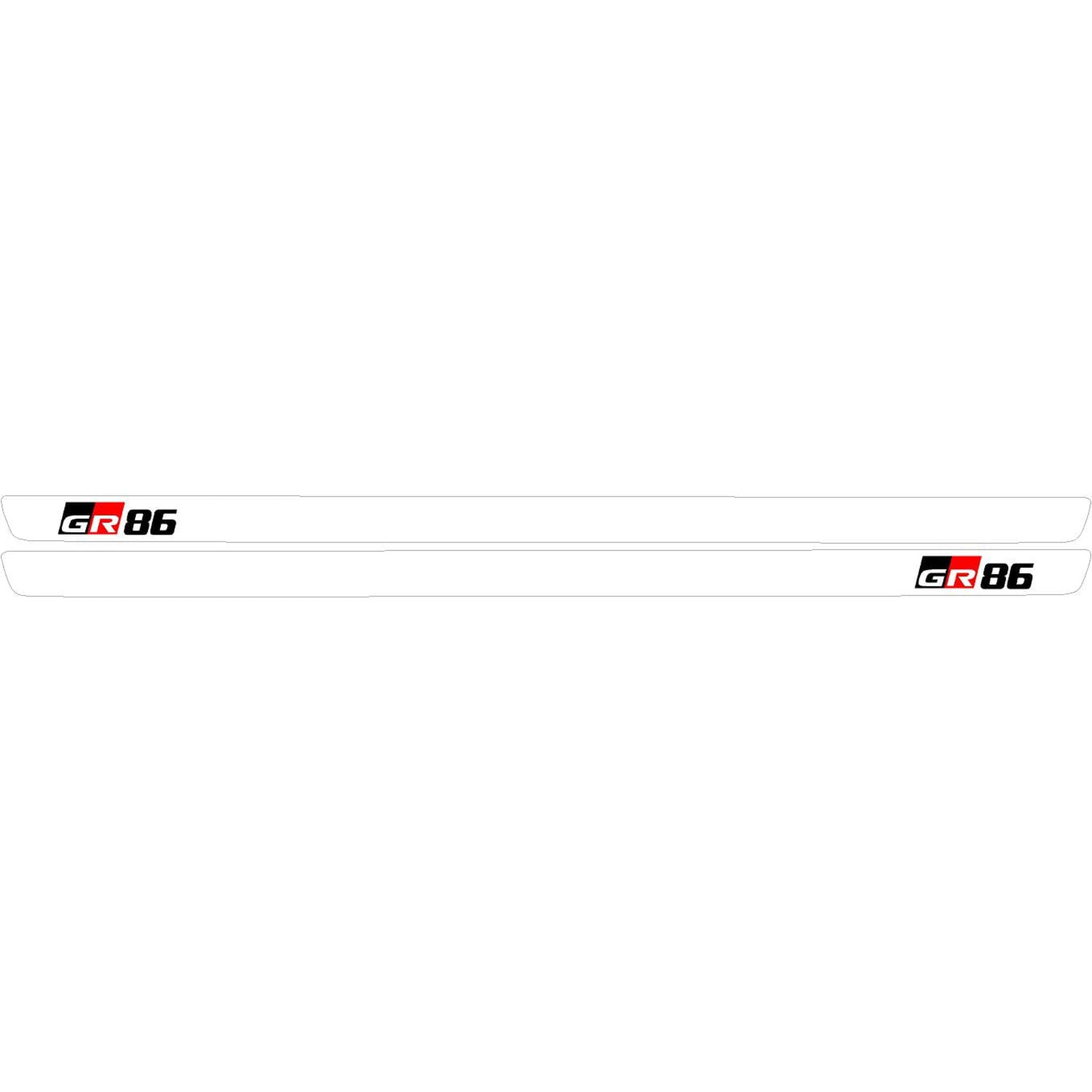 Sticker Fab 3D Carbon Door Sill Overlay Part 1 (Lower) - 2022-2026 BRZ / GR86