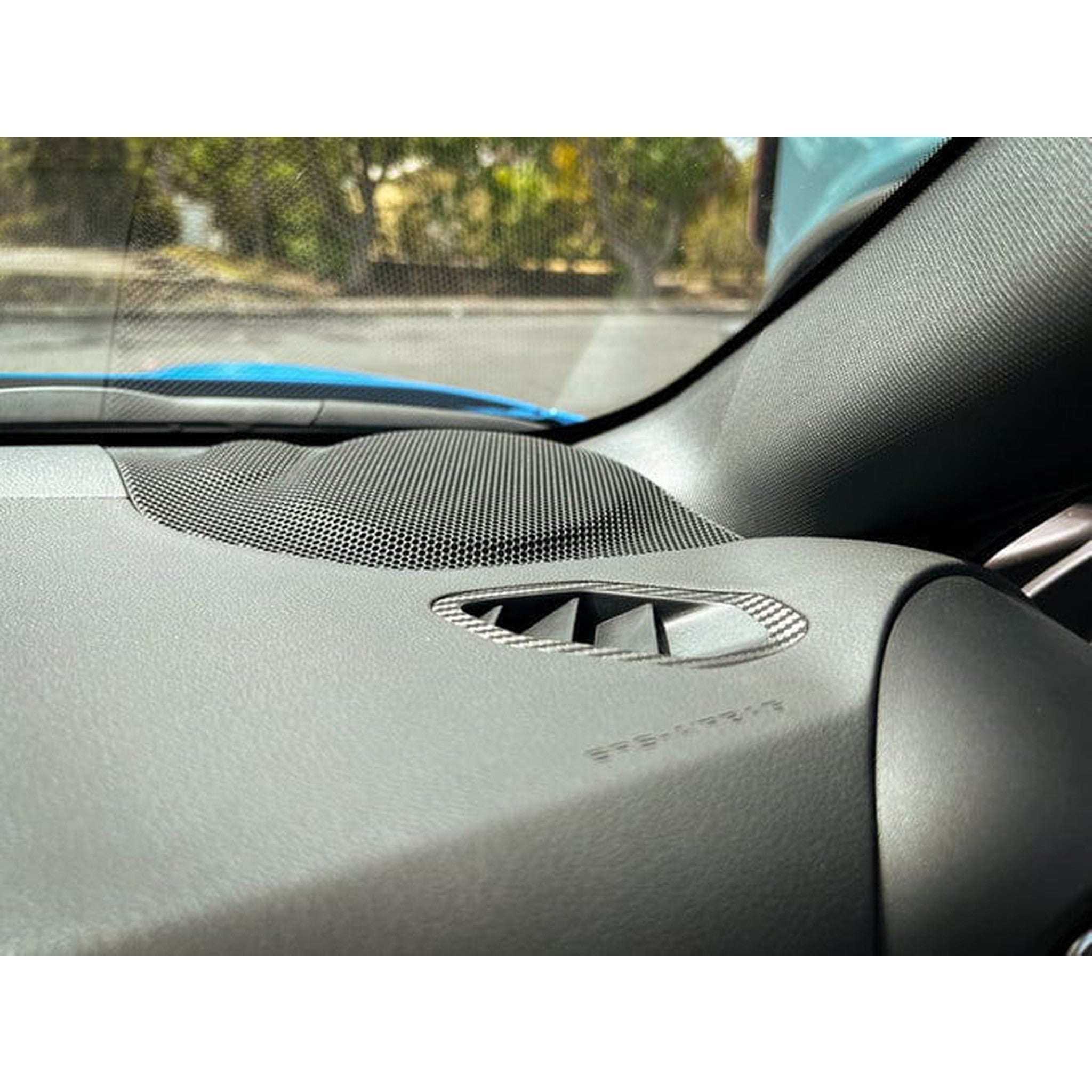 Sticker Fab Defroster Vent 3D Carbon Overlays - 2022-2026 BRZ / GR86