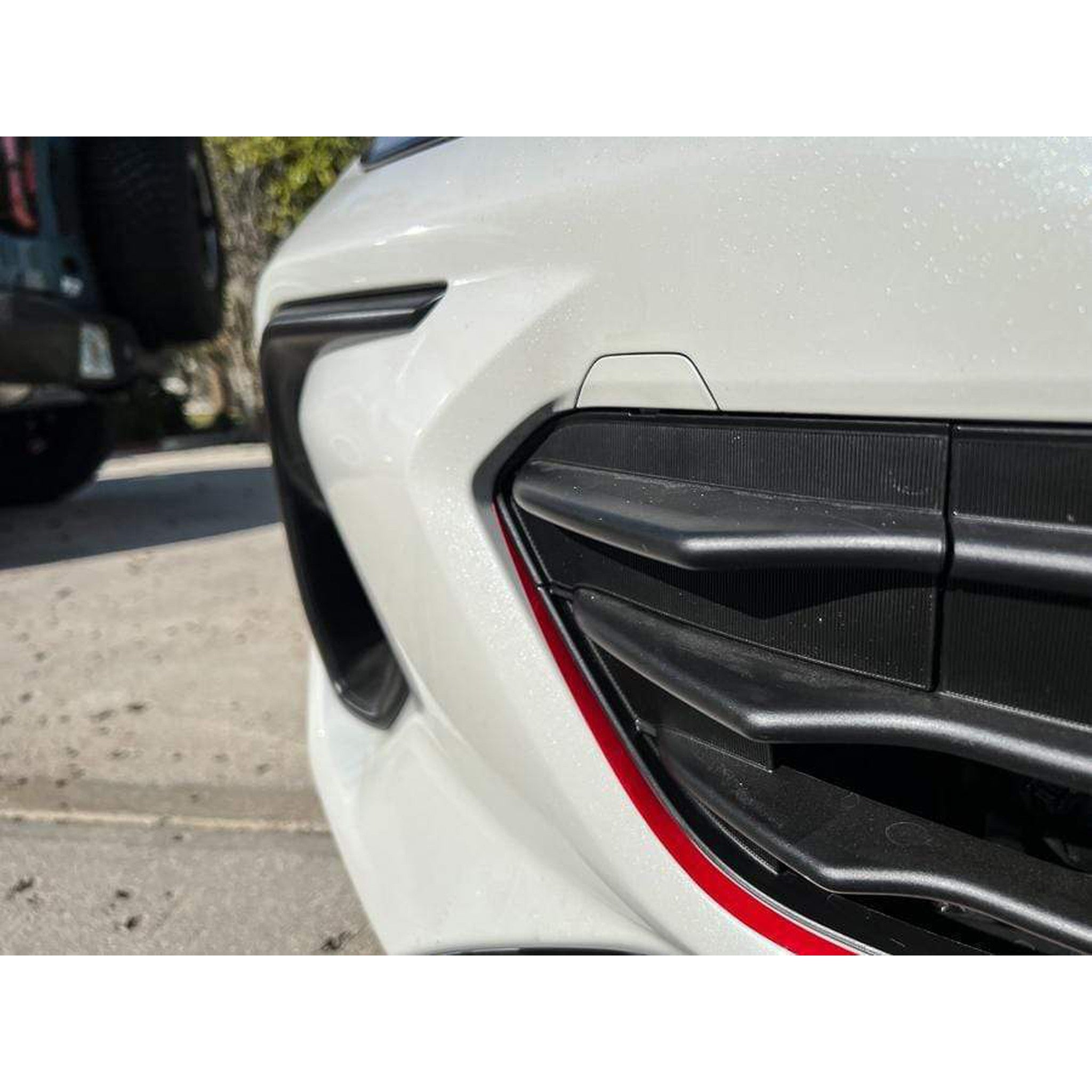 Sticker Fab Front Bumper STI TS Style Pinstripe - 2022-2026 BRZ