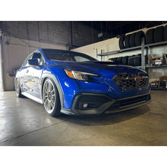 Sticker Fab Front + Rear 3D Carbon Fiber Emblem Overlays Subaru WRX 2022-2025