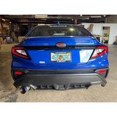 Sticker Fab Front + Rear 3D Carbon Fiber Emblem Overlays Subaru WRX 2022-2025