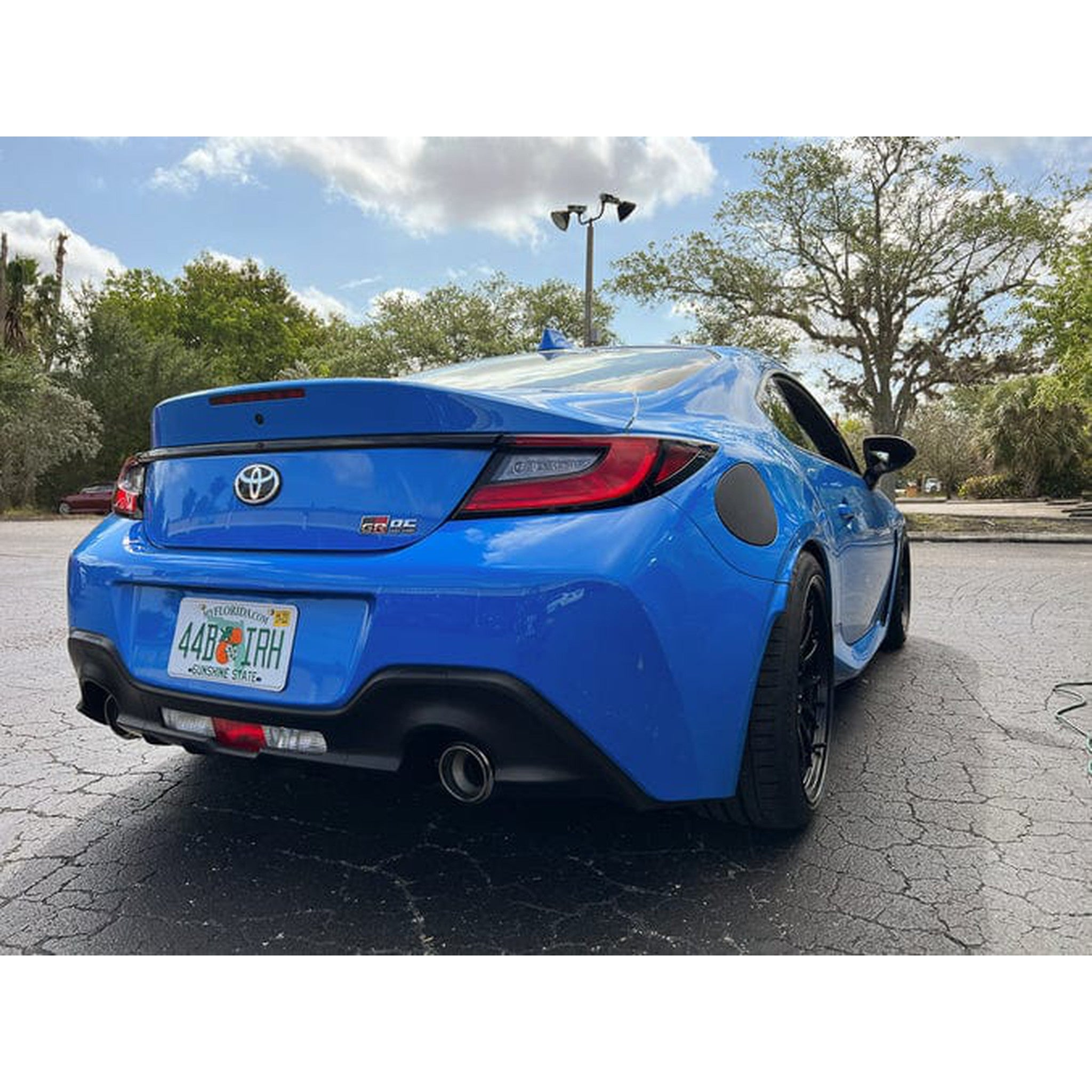 Sticker Fab Fuel Door 3D Carbon Overlay - 2022-2026 BRZ / GR86