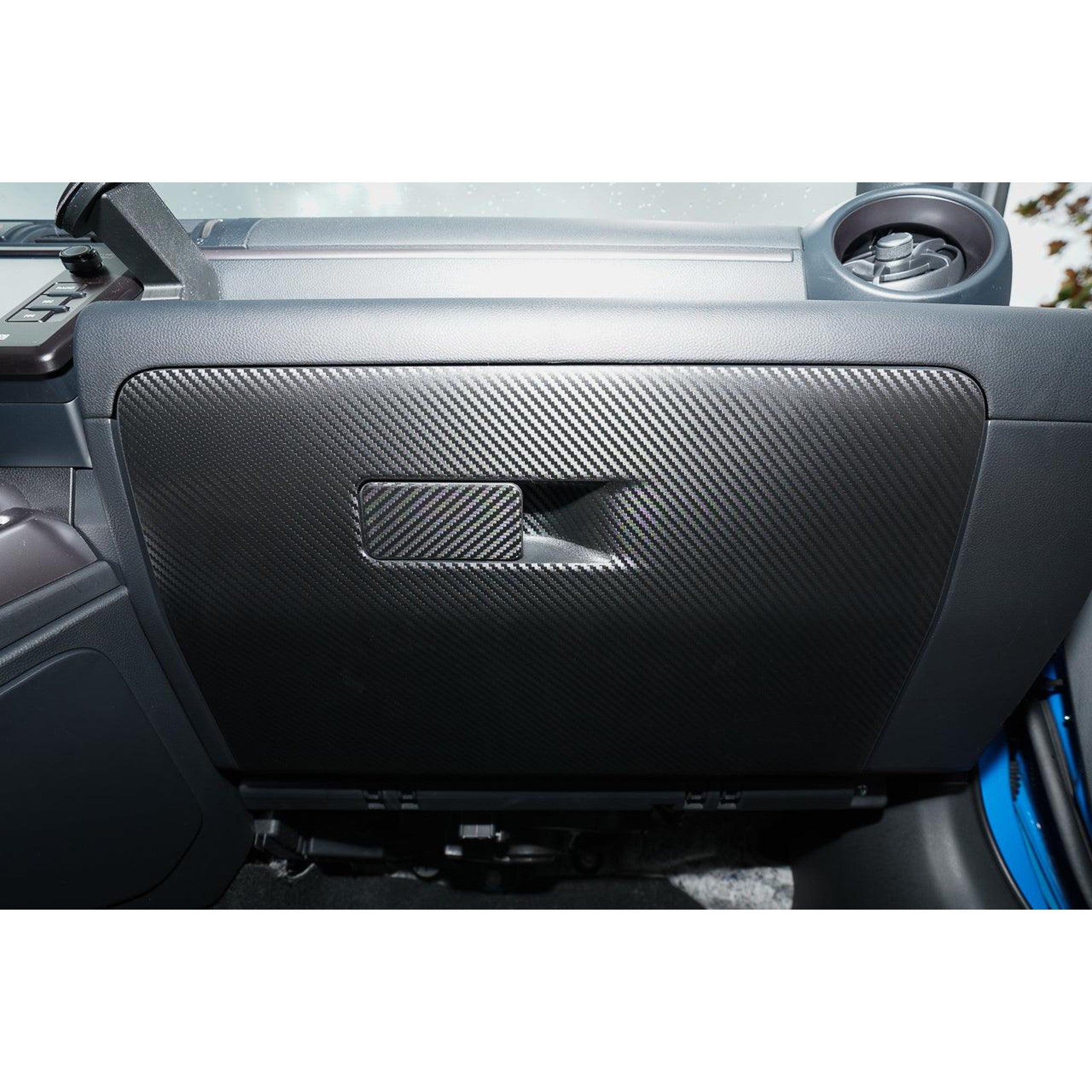 Sticker Fab Glove Box 3D Carbon Overlay Subaru BRZ 2022+ / Toyota GR86 2022-2026
