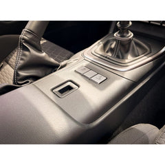 Sticker Fab Lower Console Trim 3D Carbon Overlay Vinyl - 2022-2026 BRZ / GR86 MT