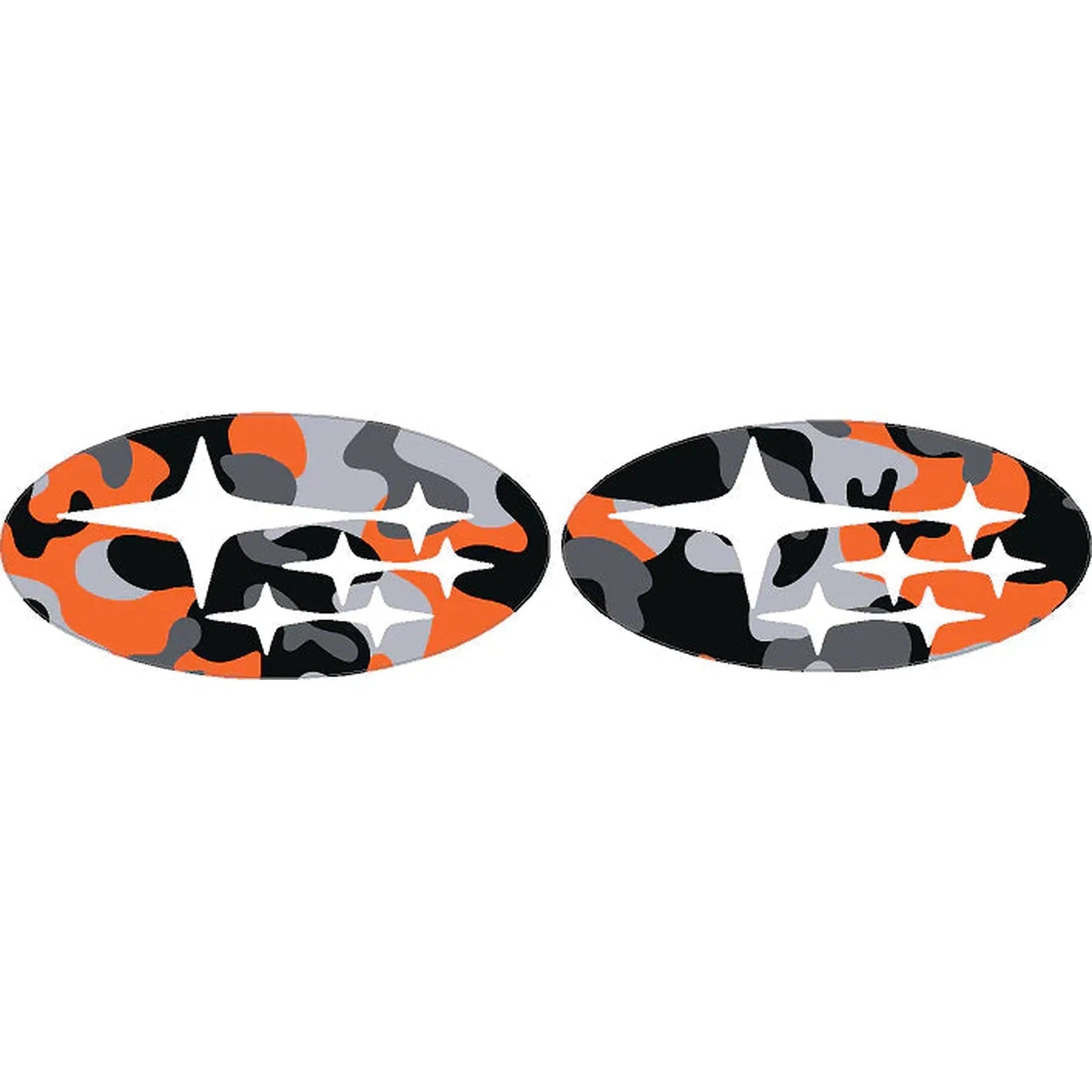 Sticker Fab Printed Series Front and Rear Emblem Overlays Subaru WRX 2022-2026