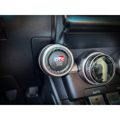 Sticker Fab Push to Start Trim 3D Carbon Overlay - 2022-2026 BRZ / GR86