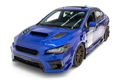 Sticker Fab Smoked Headlight Overlays for OLM Hikari Series Subaru WRX Base & Premium 2018-2020 / WRX 2015-2017 / STI