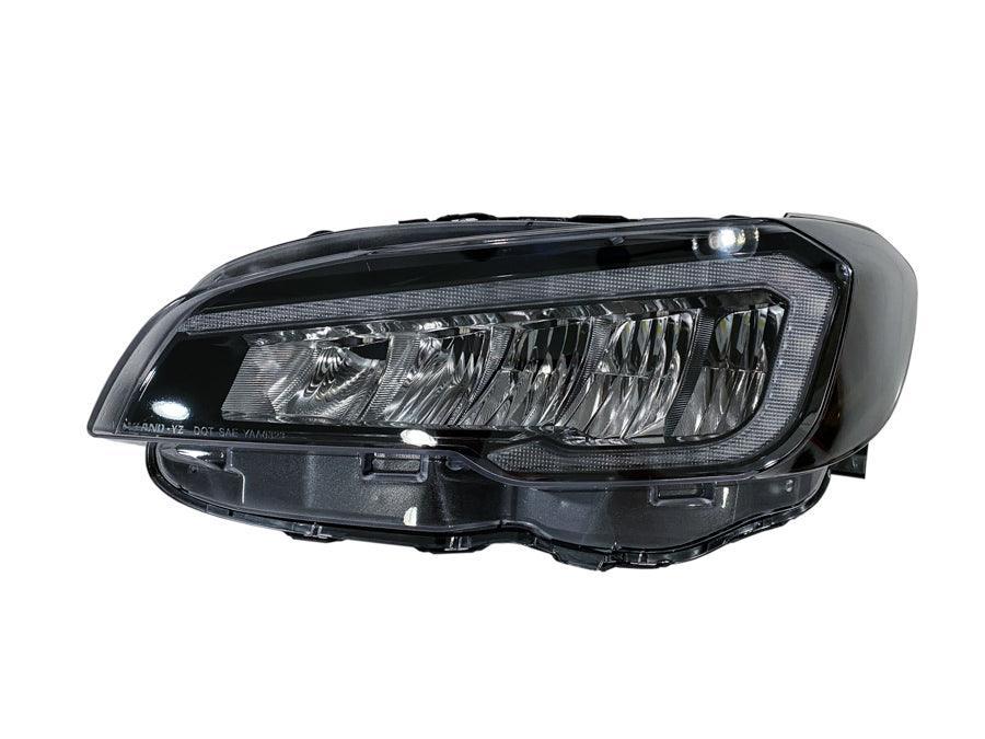 Sticker Fab Smoked Headlight Overlays for OLM Hikari Series Subaru WRX Base & Premium 2018-2020 / WRX 2015-2017 / STI