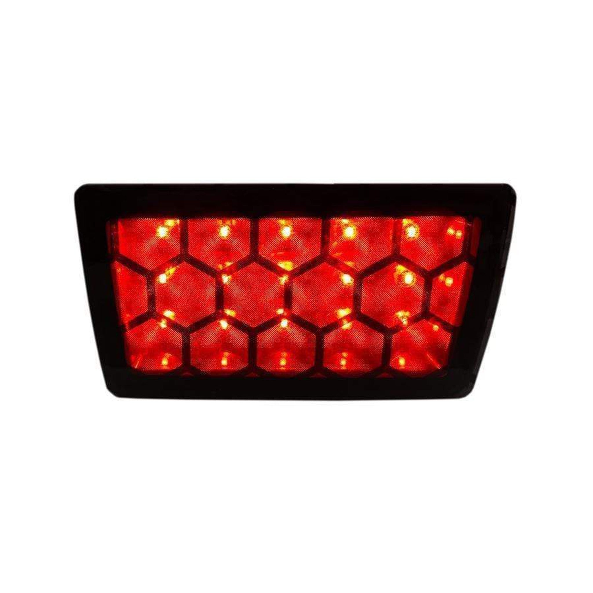Sticker Fab Special Edition Dark Smoke Honeycomb F1 / Rear Fog Light Overlay - 2015-2026 Subaru WRX / STI