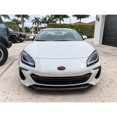 Sticker Fab Tow Hook Cover Overlay with "TOW" Logo - 2022-2026 BRZ