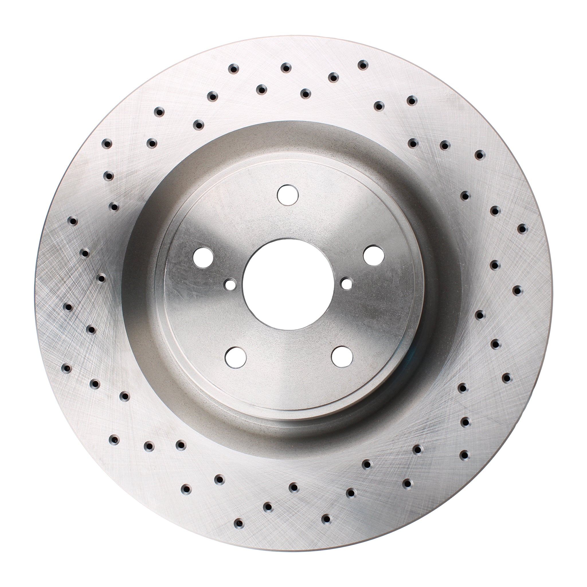 Centric C-Tek Standard Drilled Front Rotor Subaru STI 2018-2021 ...