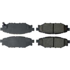 StopTech PosiQuiet Ceramic Brake Pads Rear Subaru WRX 2008-2021 / BRZ 2013-2020 | 105.11140