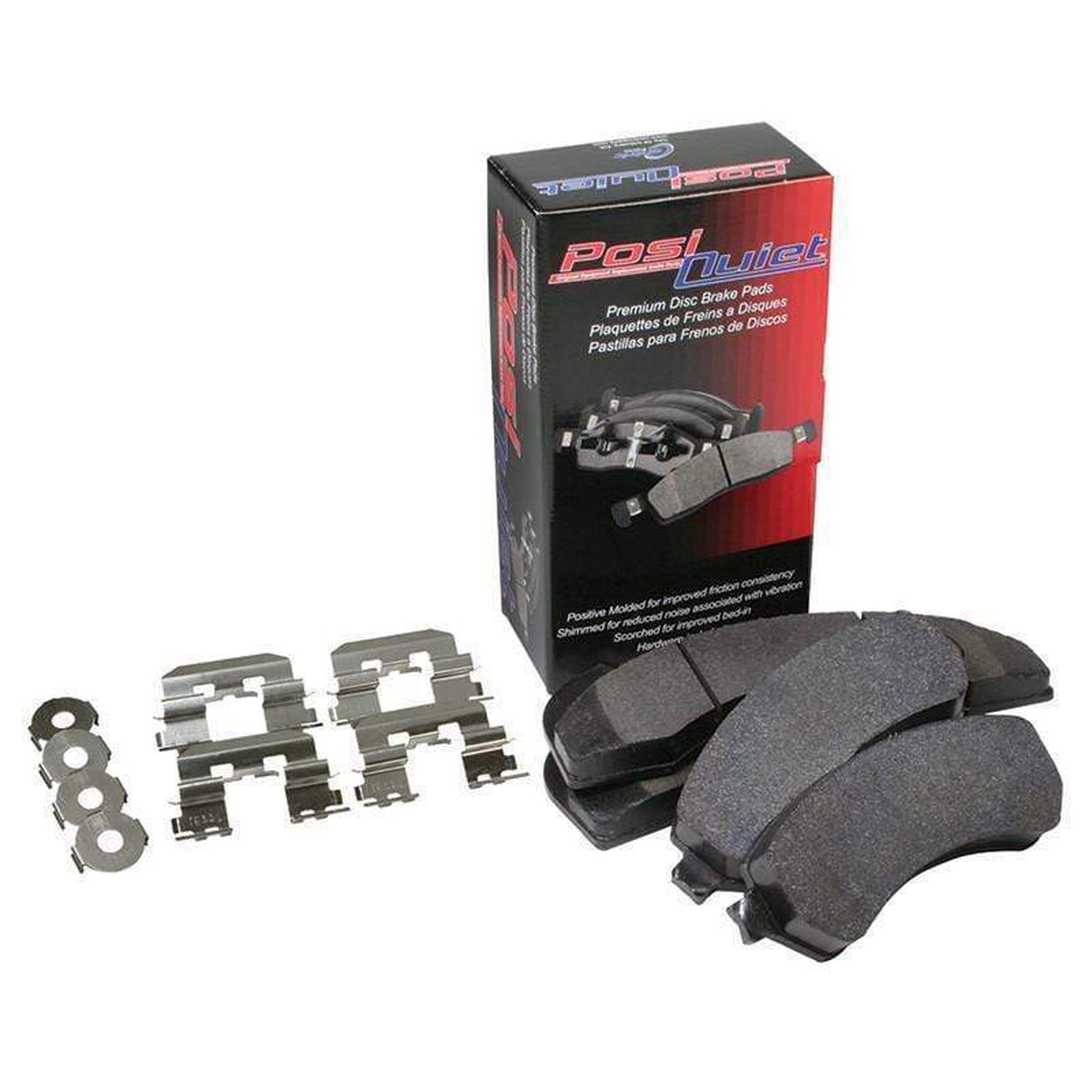 StopTech PosiQuiet Rear Ceramic Brake Pads Subaru STI 2004-2017