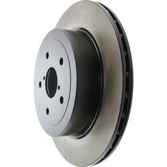 StopTech Premium High Carbon Alloy Blank Brake Rotor Rear Subaru STI 2005-2007 | 125.47023