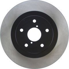 StopTech Premium High Carbon Alloy Blank Brake Rotor Rear Subaru STI 2005-2007 | 125.47023