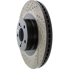 StopTech Sport Drilled & Slotted Brake Rotor Front Right Subaru WRX 09-14 / BRZ 13-25 | 127.47021R