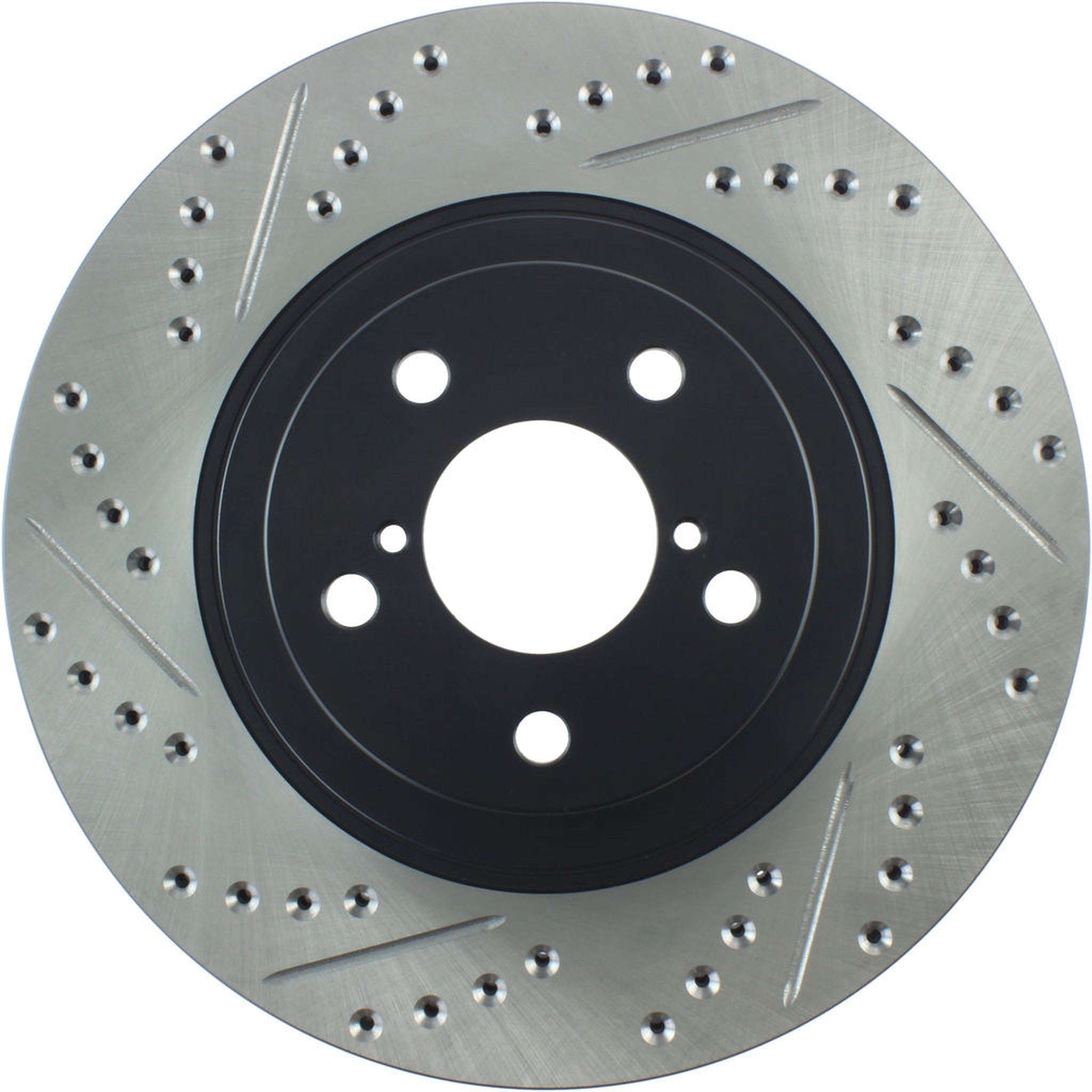 StopTech Sport Drilled & Slotted Brake Rotor Front Right Subaru WRX 09-14 / BRZ 13-25 | 127.47021R