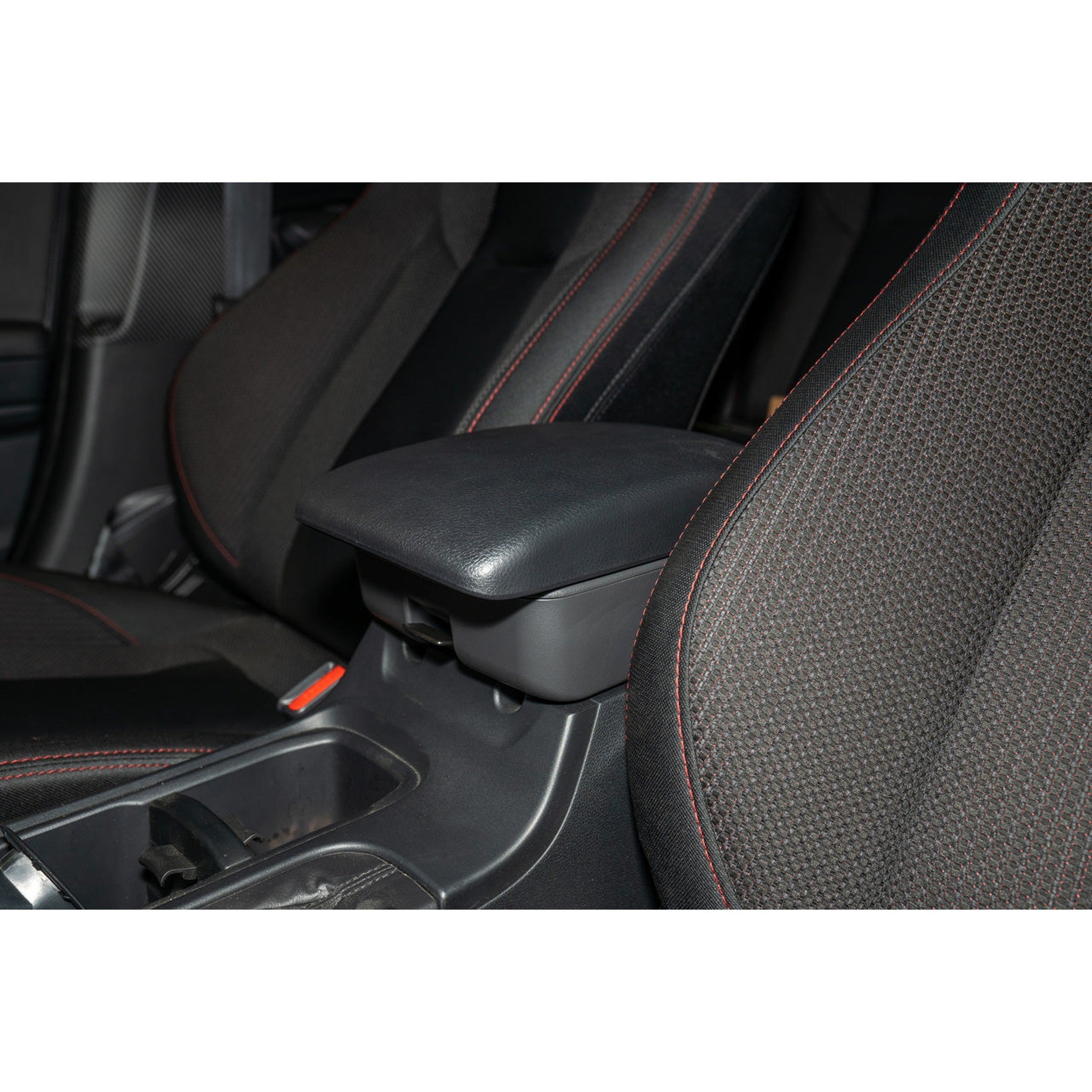 Subaru JDM Dual Console Arm Rest Extension Charcoal Gray WRX 15-26 / STI 15-21 | J2017FG000MG