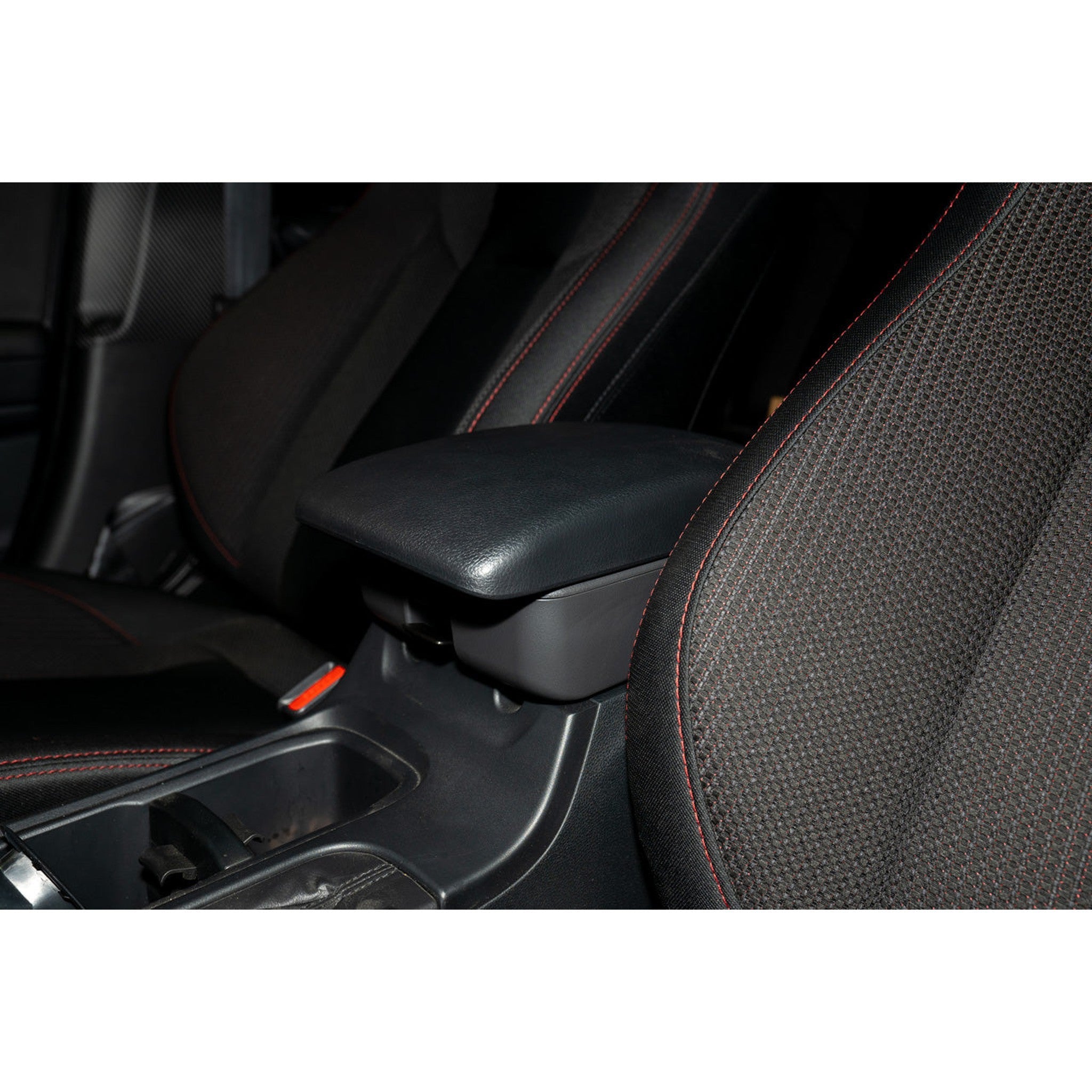 Subaru JDM Dual Console Arm Rest Extension Charcoal Gray WRX 15-26 / STI 15-21 | J2017FG000MG