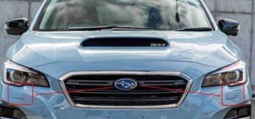 Subaru JDM Left Side Washer Cover Pure Red M7Y WRX / STI 2015-2021