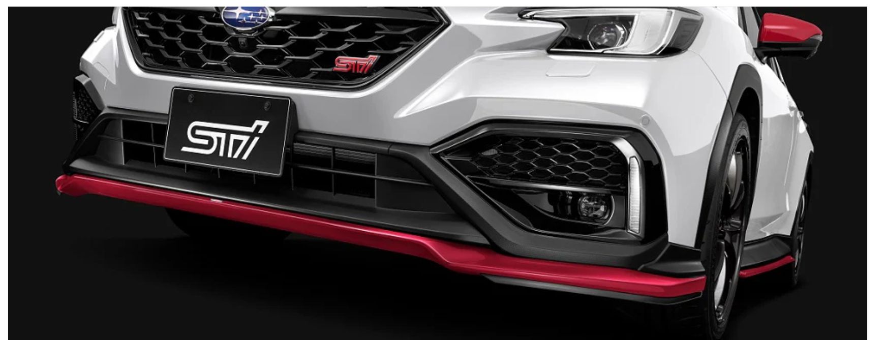 Subaru JDM STI Front Lip Cherry Red Subaru WRX 2022-2026 | SG517VC020
