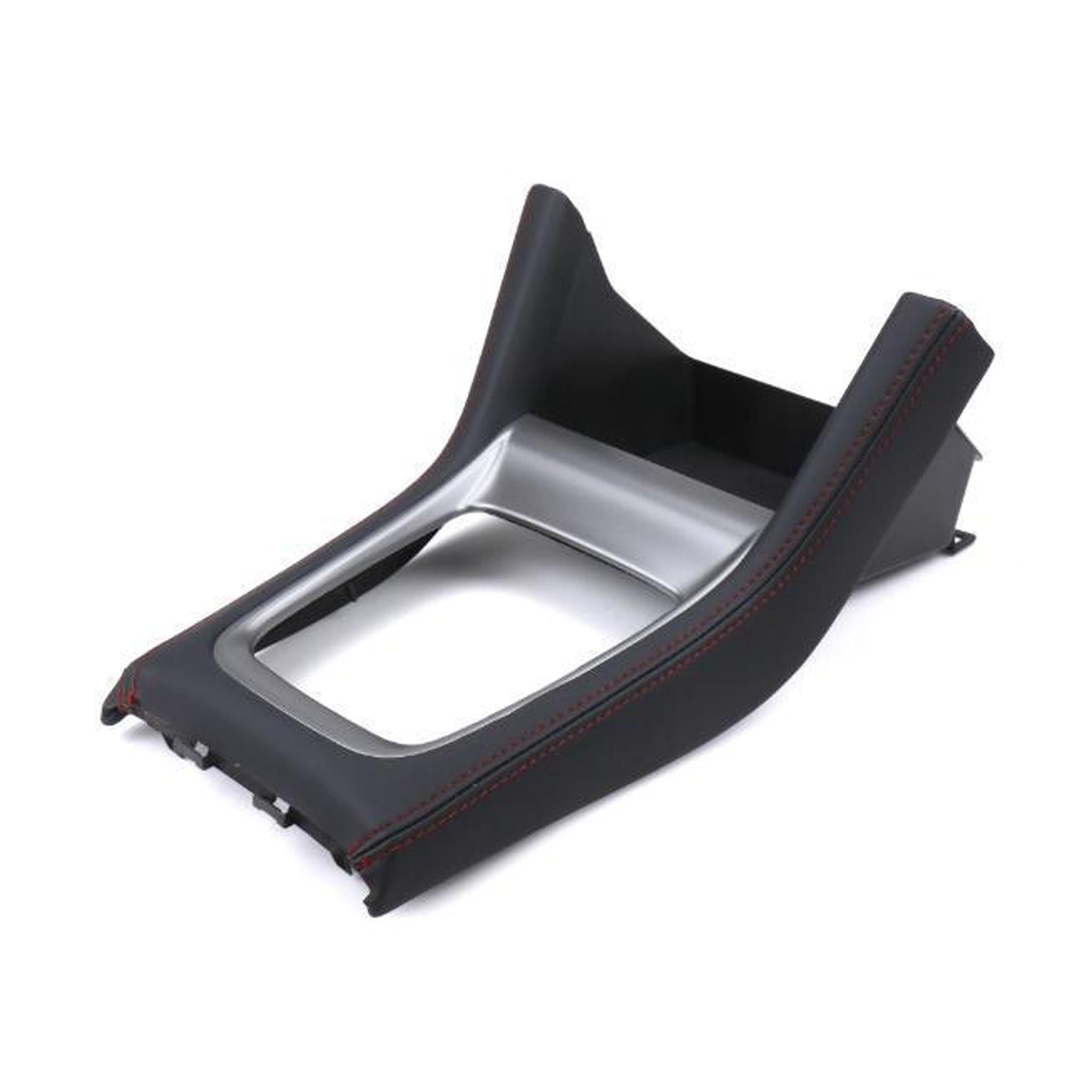 Subaru JDM Shifter Trim with Red Stitching Subaru WRX 15-21 CVT | 92121VA332