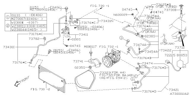Subaru OEM A/C Line O-Ring WRX 08-26 / STI 08-21 | 73039TA040
