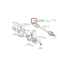 Subaru OEM Axle Spring Pin 1998 Forester / Impreza / Legacy / Outback | 051906402